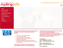 Tablet Screenshot of cyclingsafe.com.au